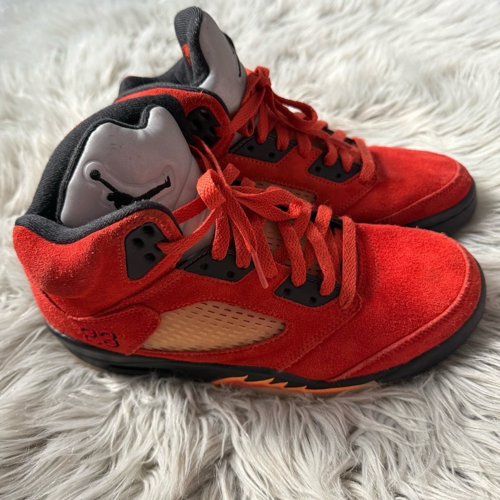 NIKE Air Jordan 5 Retro Dunk on Mars Size 9 Women and Size 7.5 Men - Picture 2 of 11